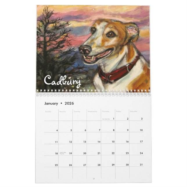 Hunde durch Kalender Angies 2012 (Jan 2026)