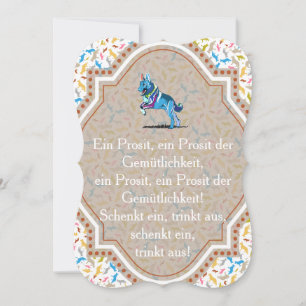 Hunde-Einladung Einladung