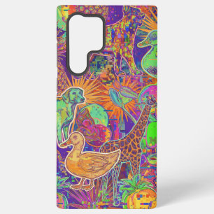 Hunde, Enten und Giraffen von Natasha Us Samsung Galaxy Hülle