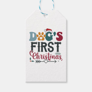 Hunde - Erste Weihnachten Geschenkanhänger