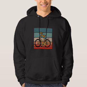 Hunde Fahrrad Dackel Reiten Haustier Hoodie