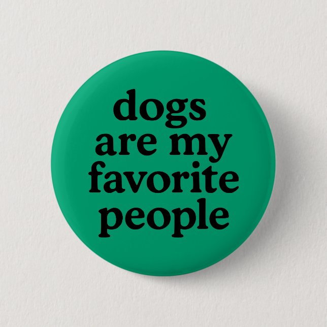 Hunde Favorit Button (Vorderseite)