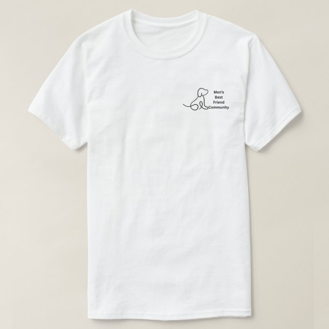 Hunde Firmen T-Shirt (Design vorne)