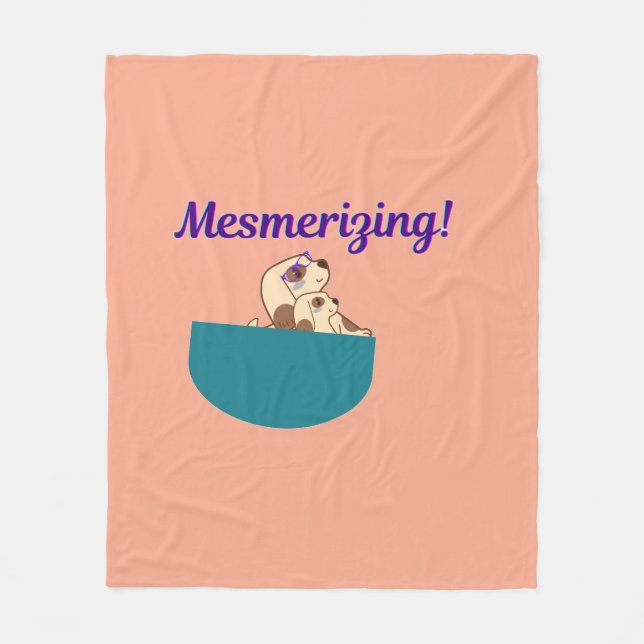 Hunde Fleecedecke (Vorderseite)