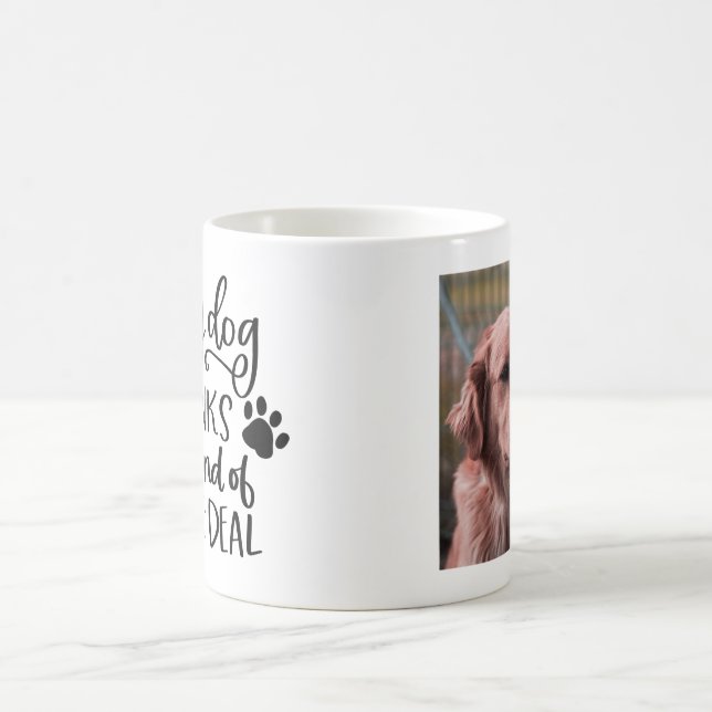 Hunde-Foto-Geschenk für Hundebesitzer Kaffeetasse (Mittel)