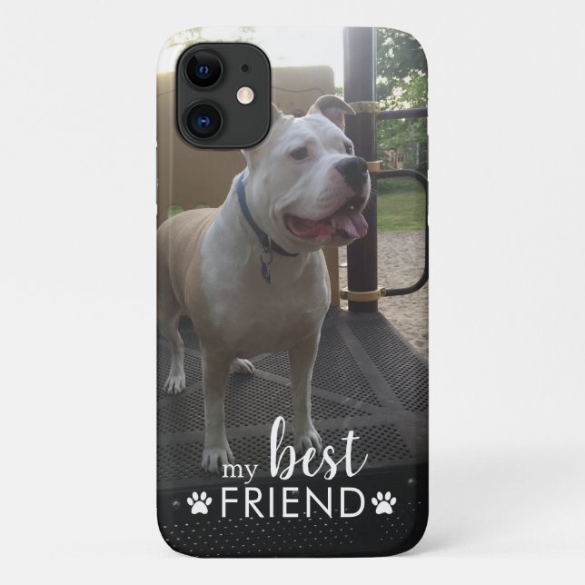 Hunde Foto mein bester Freund Case-Mate iPhone Hülle (Rückseite)