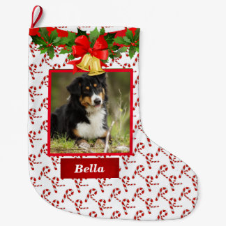 Hunde Foto Niedlich Weihnachten Strumpf Individuel Großer Weihnachtsstrumpf