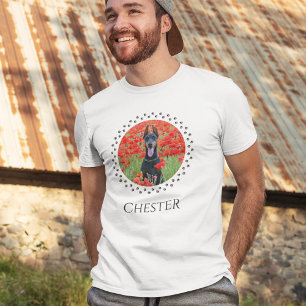 Hunde Foto Shirt - Personalisiertes Haustier Gesch