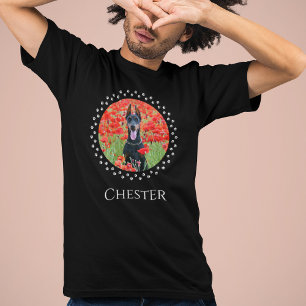 Hunde Foto Shirt - Personalisiertes Haustier Gesch