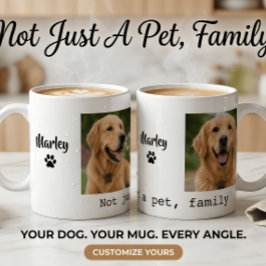Hunde-Foto-Tasse, Nicht Nur Ein Haustier Kaffeetasse