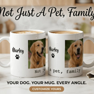 Hunde-Foto-Tasse, Nicht Nur Ein Haustier Kaffeetasse