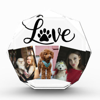 Hunde-Fotoblock | 3 individuelle Haustierfotos Fotoblock