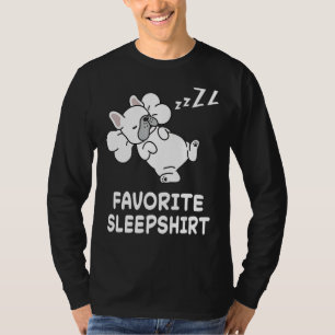 Hunde Französisch Bulldog Hunde Nickerchen Schlafe T-Shirt
