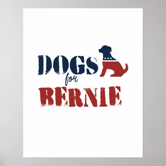 Hunde für Bernie Poster (Vorne)