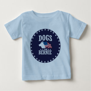 HUNDE FÜR BERNIE-SANDPAPIERSCHLEIFMASCHINEN BABY T-SHIRT