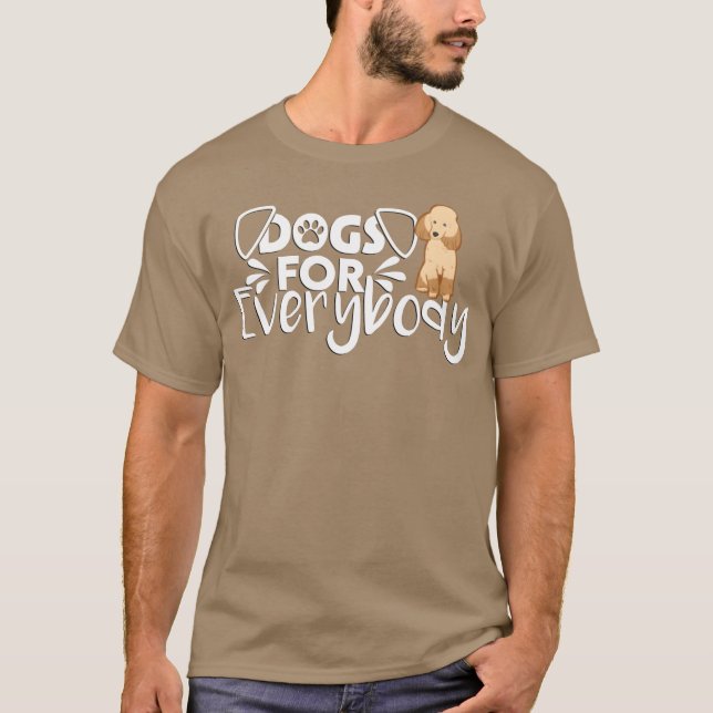 Hunde für jeden lustigen Geschenk für Junge Hunde  T-Shirt (Vorderseite)