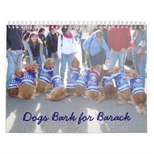 Hunde für Obama-Kalender Kalender
