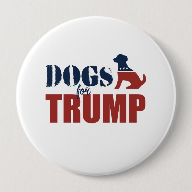 Hunde für Trumpf Button (Vorderseite)