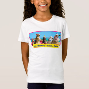 Hunde Geburtstagsparty Conga Linie T-Shirt