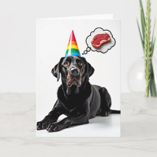 Hunde-Geburtstagswunschkarte Karte