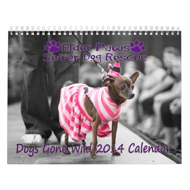 Hunde gegangener wilder Kalender 2014 (Titelbild)