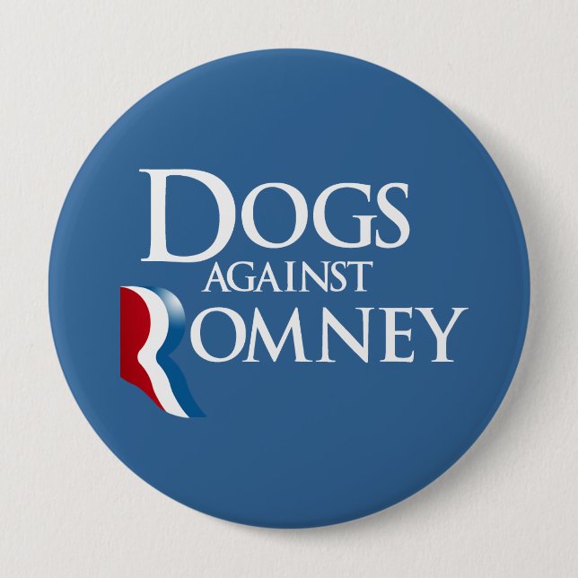 Hunde gegen Romney.png Button (Vorderseite)