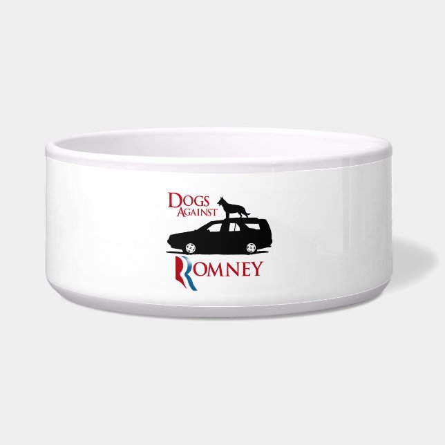 Hunde gegen Romney - .png Napf (Vorderseite)