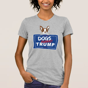 HUNDE GEGEN TRUMP T-Shirt