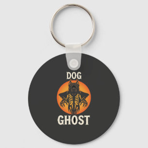 Hunde-Geist-Halloween-Horror-Vektor Schlüsselanhänger