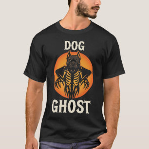 Hunde-Geist-Halloween-Horror-Vektor T-Shirt