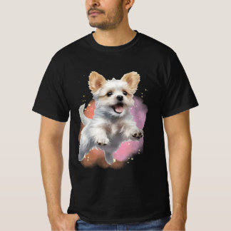 Hunde grapgischer T - Shirt
