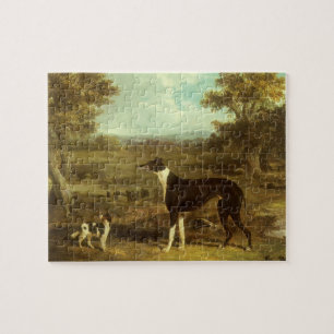 Hunde, Greyhound und Spaniel, Doctor Fop von Herri Puzzle