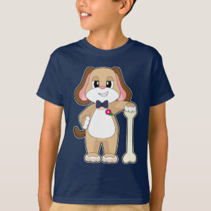 Hunde-Groom-Schleife Hochzeit T-Shirt