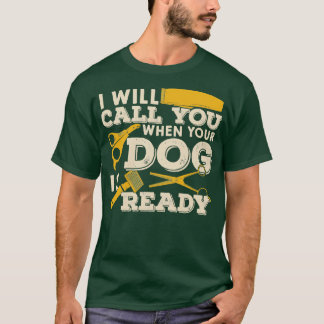 Hunde Grooming Groomer-Geschenk T-Shirt