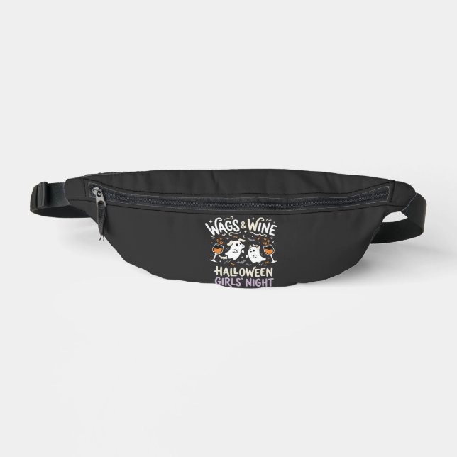 Hunde Halloween Boo Crew Bauchtasche (Vorderseite)