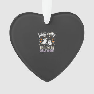 Hunde Halloween Boo Crew Ornament
