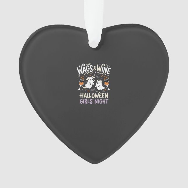 Hunde Halloween Boo Crew Ornament (Vorderseite)