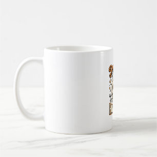 Hunde-Halloween-Heul-Party Kaffeetasse