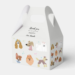Hunde Haustiere Kindergeburtstag Party Geschenkschachtel