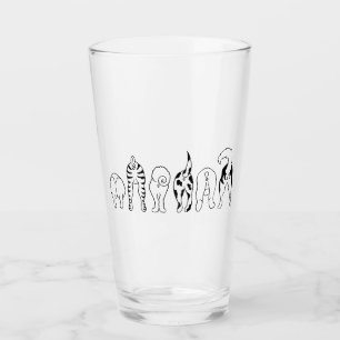 Hunde-Hintern Glas
