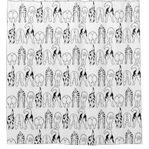 Hunde-Hintern-Muster