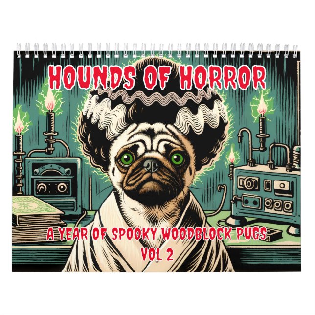 Hunde Horror Vol. 2 Kalender (Titelbild)