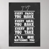 Hunde Humor jeden Snack, den Sie machen, jedes Ess