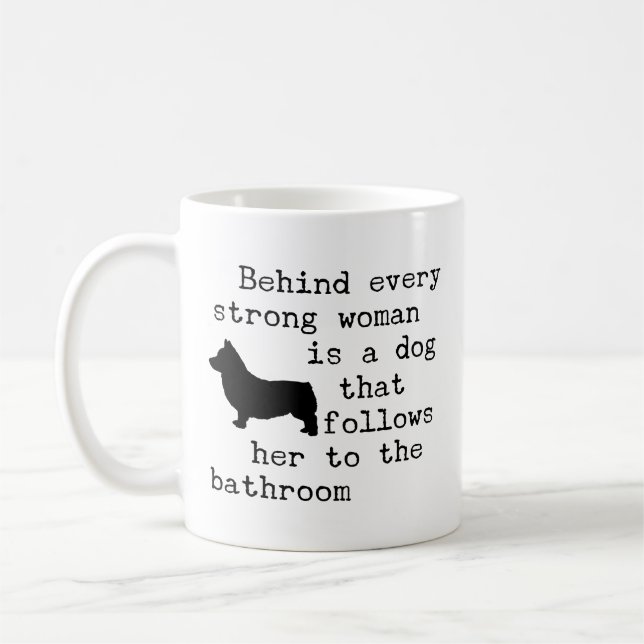 Hunde Humor Zitat - Corgi Kaffeetasse