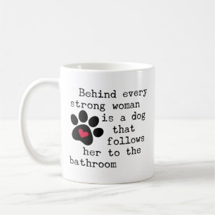 Hunde Humor-Zitat - Dog Paw Kaffeetasse