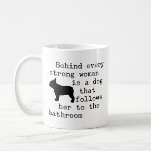 Hunde Humor Zitat - Französischer Bulldog Kaffeetasse