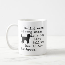 Hunde Humor Zitat - Labradoodle Kaffeetasse