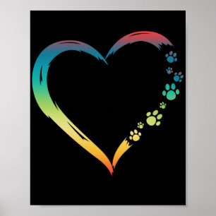 Hunde Hunde Hunde Herzpfeife Mama Vater Poster