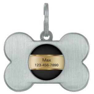 Hunde-ID-Tags Golden Tiermarke