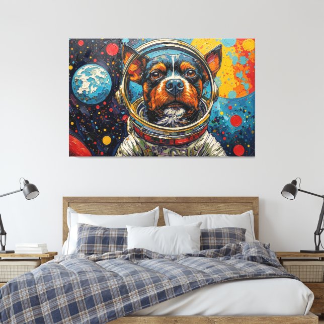 HUNDE IM ALL-15 LEINWANDDRUCK (Insitu (Schlafzimmer))